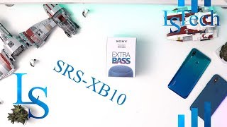 Sony SRS XB10 Compact Portable Wireless Speaker with Extra Bass   Blue