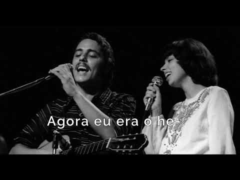 CHICO BUARQUE E NARA LEÃO / JOÃO E MARIA / LETRA / LEGENDA