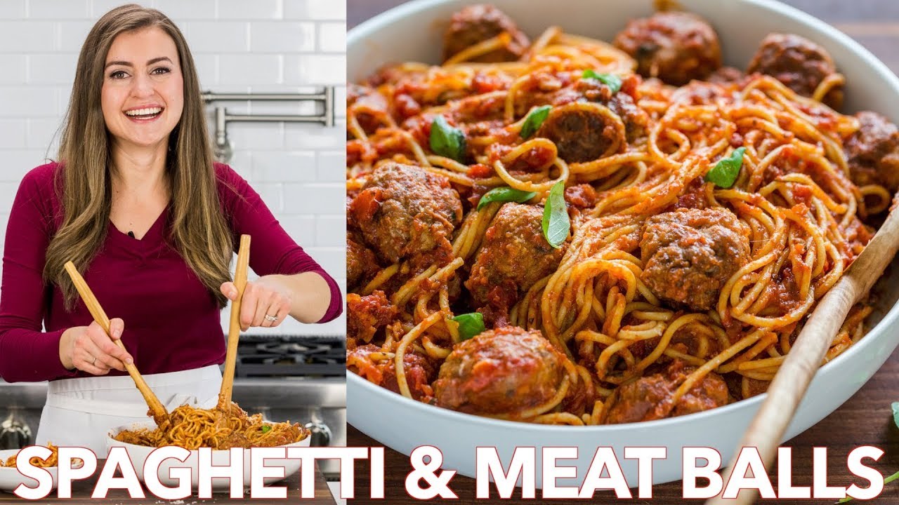 How To Make Spaghetti and Meatballs Recipe | Homemade Marinara Sauce