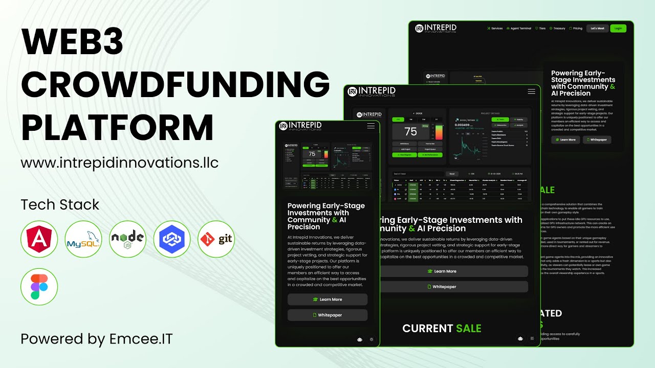 Intrepid Innovations - Web3 CrowdFunding Platform