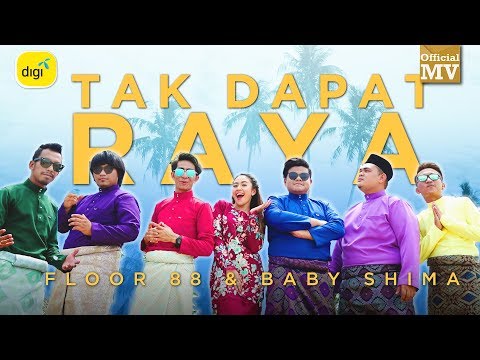 Floor 88 & Baby Shima - Tak Dapat Raya (Official Music Video)