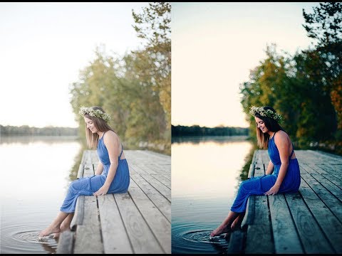 Photoshop tutorial Skin retouching Special technique