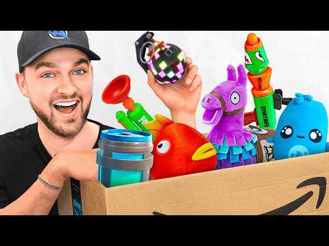 I Bought Every Fortnite Toy On the Internet
