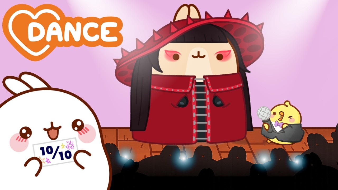 Molang Gaga! 🎤✨ The Cutest Pop Diva Parody Ever