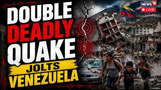 VENEZUELA EARTHQUAKE LIVE | 7.5 & 7.1 Magnitude Quake Shakes Caracas | CARACAS ON ALERT | N18G