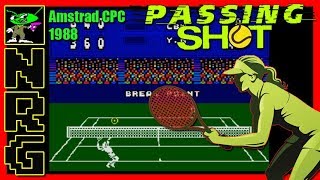 NRG: 5-10 Minutes of Gameplay - Passing Shot [Amstrad CPC]