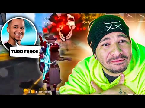 REAGINDO A JOGADAS HISTÓRICAS DO FREE FIRE !!