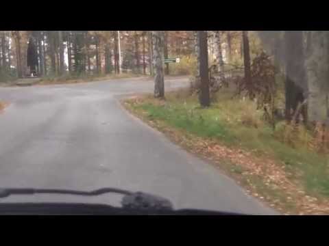 Driving in Kontioranta, Finland