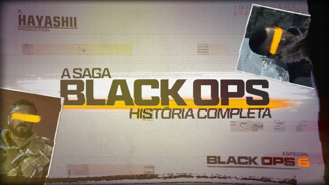 RESUMO COMPLETO da HISTÓRIA BLACK OPS | World at War até pré-Black Ops 6