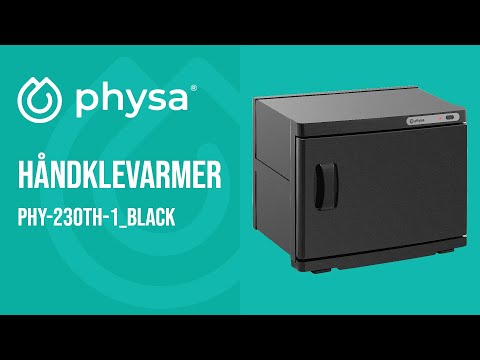 video - Håndklevarmer - med UV-sterilisering - 70 °C - 230 W - 23 L