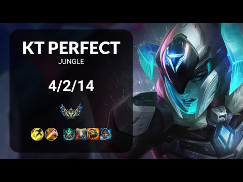 KT PerfecT Sejuani vs Lillia JUNGLE - KR CHALLENGER Patch 14.17
