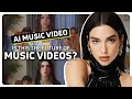 Dua Lipa New Rules AI Music Video Vs Real Music Video