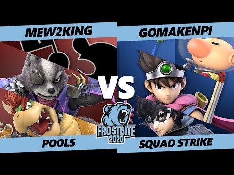 Frostbite 2020 SSBU Pools - Mew2King Vs. Gomakenpi - Ultimate Squad Strike - SSBU