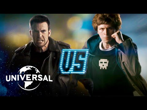 Scott Pilgrim vs. The World | Chris Evans Fights Michael Cera to the Death