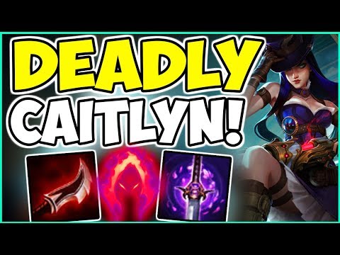 IS THIS META?!?! Full AD Lethality One-Shot Caitlyn Build Mid Lane League Of Legends Season 9