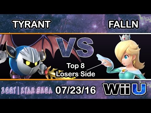2GGT: KTAR Saga - NME | Tyrant (Metaknight) Vs. Look | falln (Rosalina) Top 8 Losers