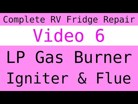 6 LP Gas Burner Igniter Jet & Flue