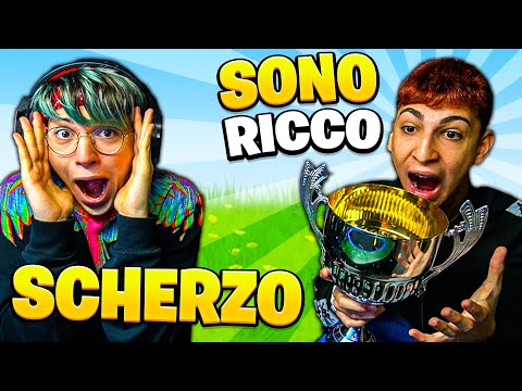 CREDE di VINCERE 1.000.000€ nel TORNEO DI FORTNITE!😂 *E' SVENUTO*