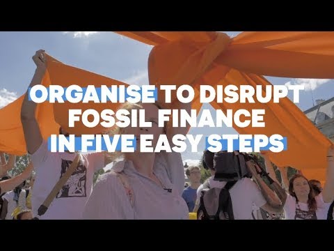 Disrupt Fossil Finance in 5 easy steps