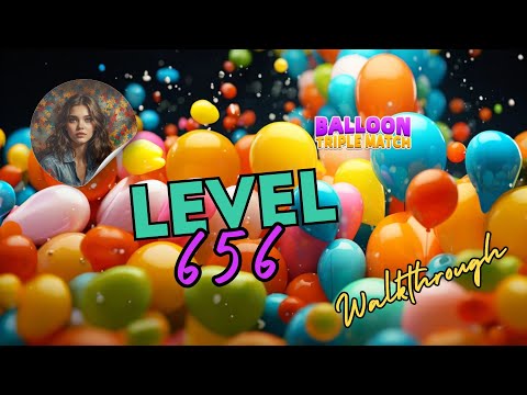 Balloon Triple Match: Match 3D - Level 656
