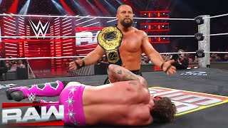 Download lagu WWE Raw 3 November 2025 CM Punk Vs Bron Breaker World Heavyweight Championship Match WWE Raw 2025 mp3