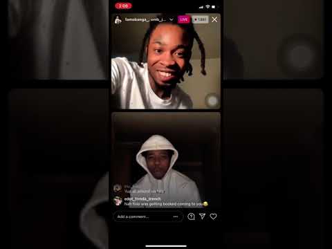 Omb jaydee on live with famo banga explaining him and fivio foreign beef