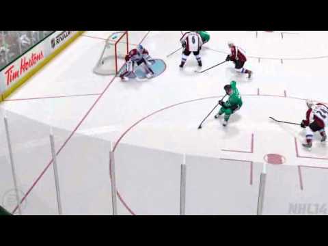 DAL vs COL - Eakin,3rd period shot