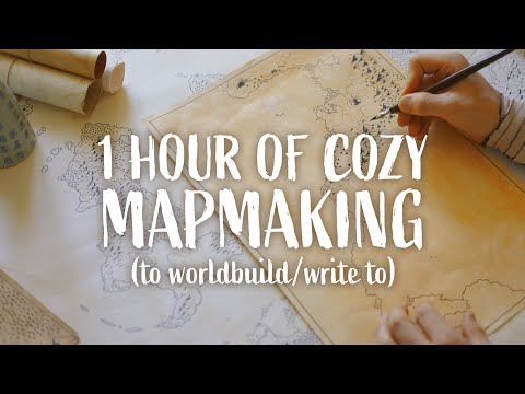 The Cartographer’s Desk | Fantasy Ambience for Worldbuilders & Writers