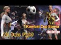Kombat Cup Sonya Blade Challenge Gameplay All Boss Fight Mortal Kombat Mobile Sonya Blade