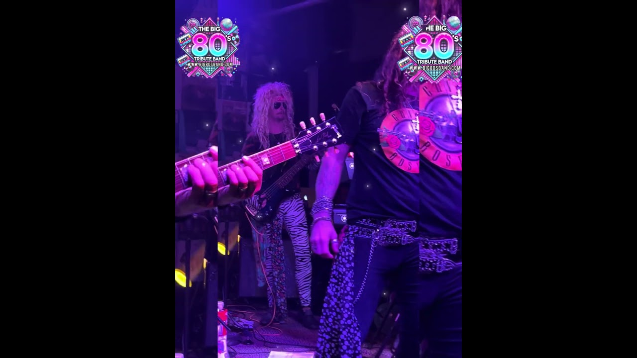 Promotional video thumbnail 1 for Big 80s Tribute Band
