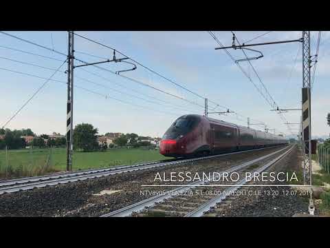 NTV8905 treno 25 - VENEZIA S.L.08.00 - PADOVA 08:26 - NAPOLI C.LE 13:20 12.07.19