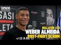 Weber Almeida talks about his win over Castle Williams at Bellator 228 - MMA Fighting