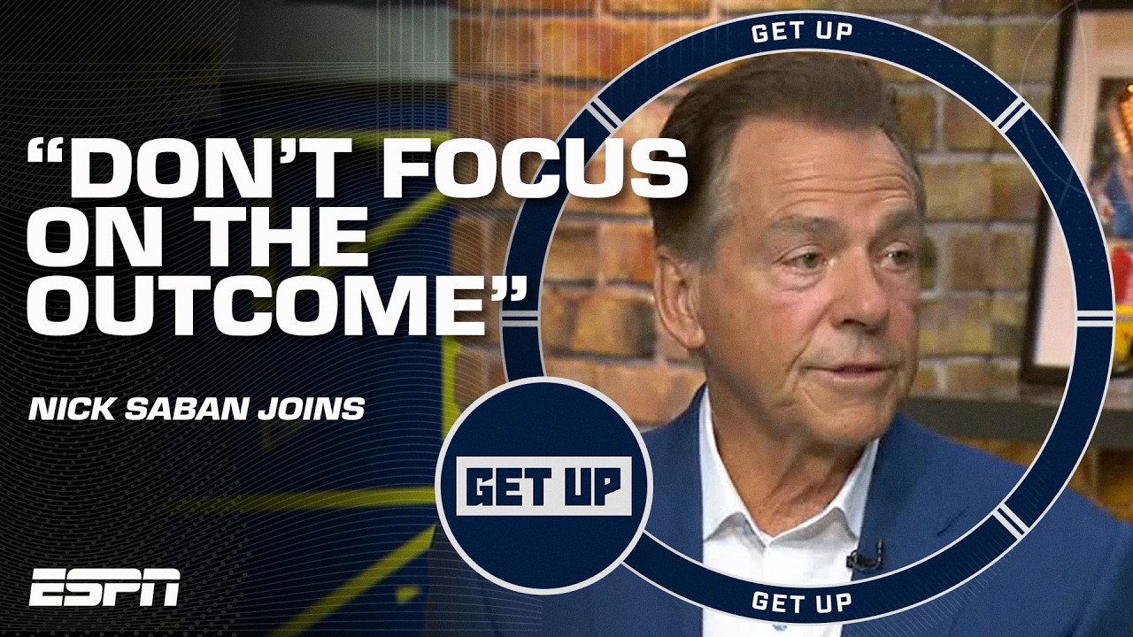 ‘I BECAME VERY PROCESS-ORIENTED’ ✍️ Nick Saban reflects on his career | Get Up