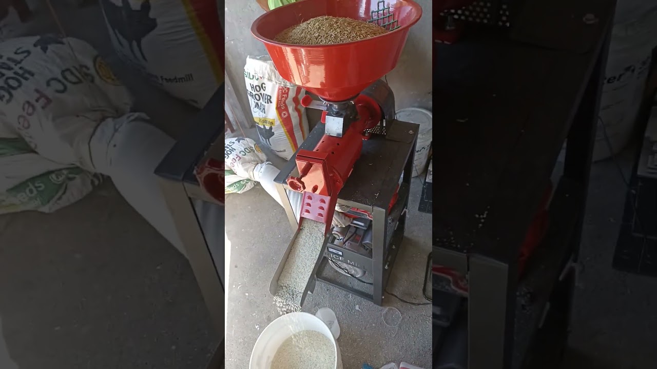 Mini Rice Milling Machine well milled rice output