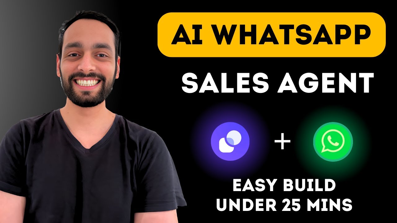 Build AI Agents in WhatsApp in 25 Minutes | EASY Set-Up