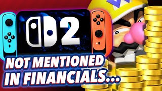 Switch Sales Drop + No Switch 2 News in Financial Report