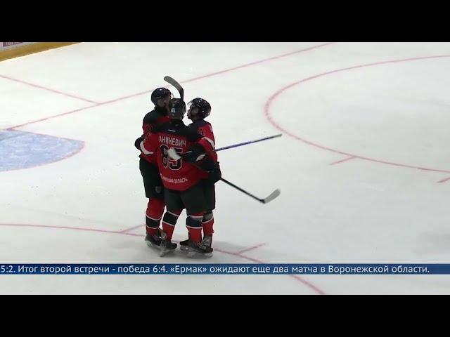 Хоккейный клуб «Ермак» провел первые встречи в 2026 году