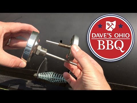 How to Install a Replacement Smoker Thermometer - Tel Tru