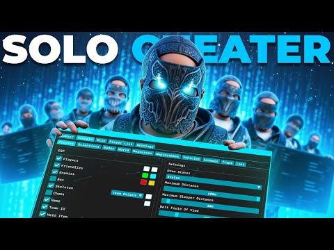 How a solo RUST CHEATER dominates RUST CLANS..