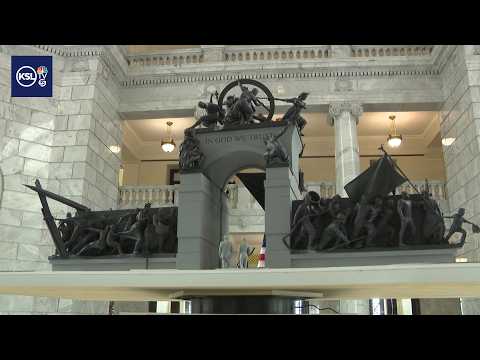 Utah's Grand Liberty Arch unveiled at state capitol