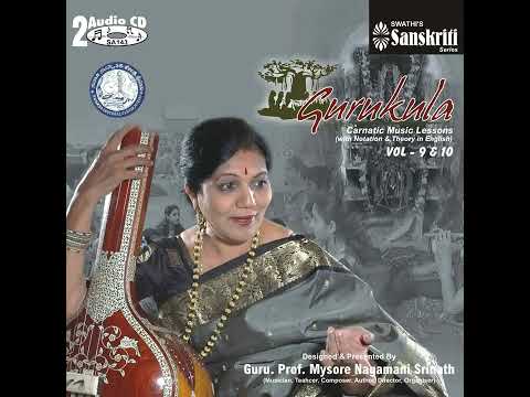 Carnatic Music Lessons by Prof. Mysore Nagamani Srinath - Thana Varna
