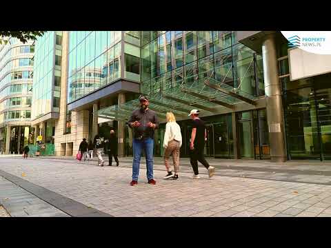 Spinningfields, Manchester - biznesowe centrum Manchesteru 2023.