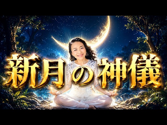 潜在意識を整えて50万円引き寄せる新月の神儀