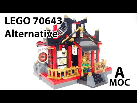 LEGO 70643 MOC Alternative build Ninjago house of sons of Garmadon [A MOC]