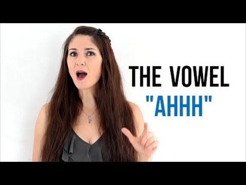 Freya's Singing Tips: The vowel "Ahhh"
