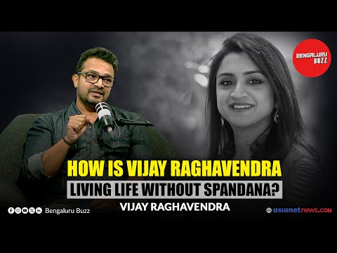 How is Vijay Raghavendra living life without Spandana?