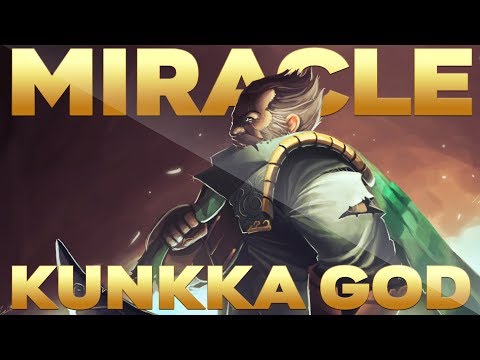 Miracle- EPIC KUNKKA Gameplay Compilation 7.22 Patch Dota 2 - Better Than !Attacker Kunkka?