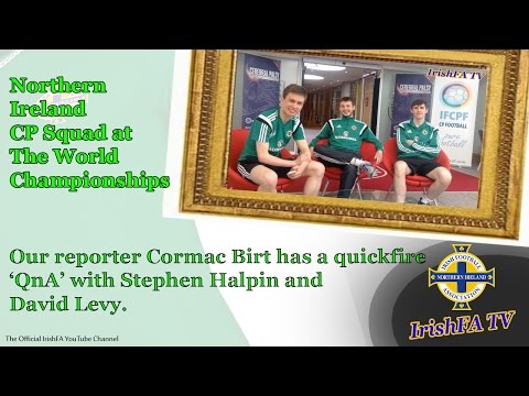 Northern Ireland Cerebral Palsy World Cup Squad