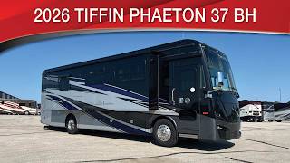 A preview image of the linked video showcasing 2026 Tiffin Phaeton 37 BH
