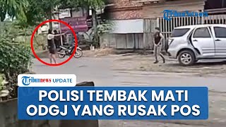 Polisi Tembak Mati ODGJ Pelaku Perusakan Pos Polisi di Baturaja, Klaim Kerap Sebar Ujaran Kebencian